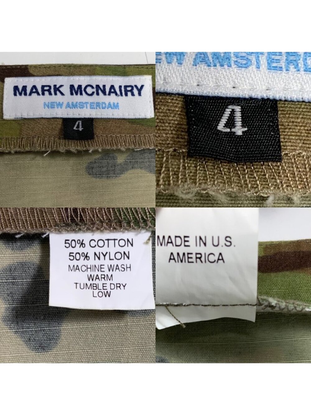Mark McNairy X Beams Fennica Camo Romper 4 Green - Picture 9 of 16